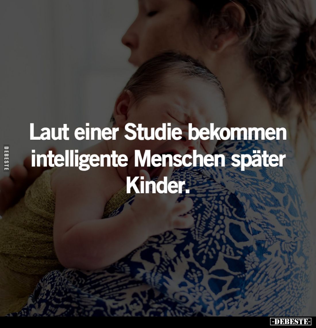 Laut einer Studie bekommen intelligente Menschen später Kinder.
