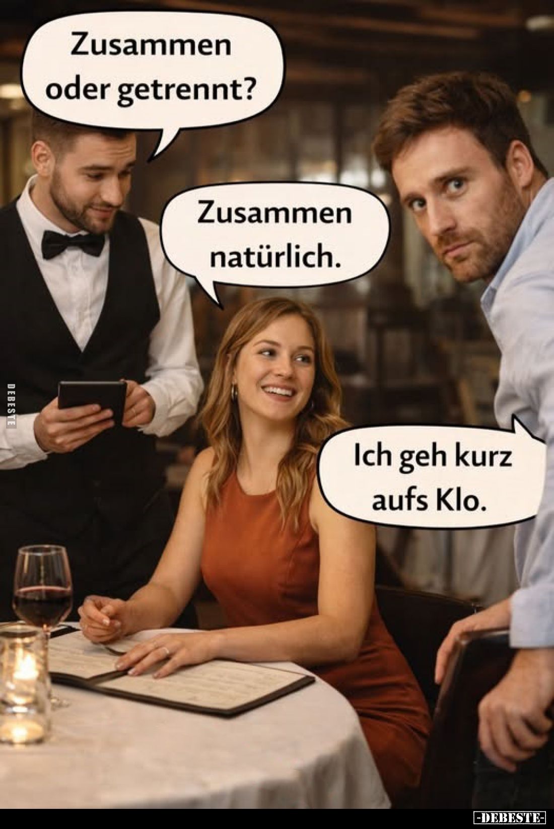 Zusammen oder getrennt?.. - Lustige Bilder | DEBESTE.de
