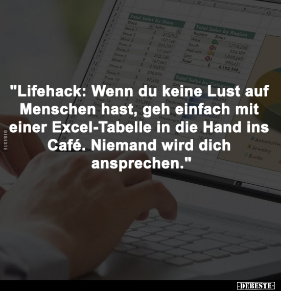 "Lifehack: Wenn du keine Lust auf Menschen hast..." - Lustige Bilder | DEBESTE.de