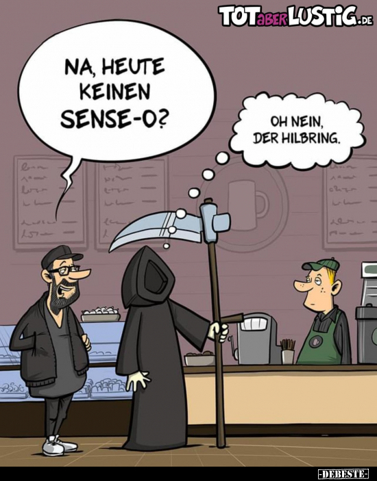 Na, heute keinen Sense-O?.. - Lustige Bilder | DEBESTE.de