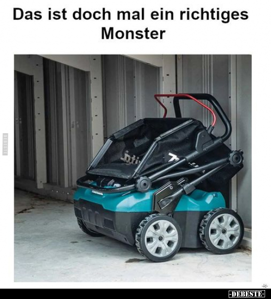 Das ist doch mal ein richtiges Monster... - Lustige Bilder | DEBESTE.de