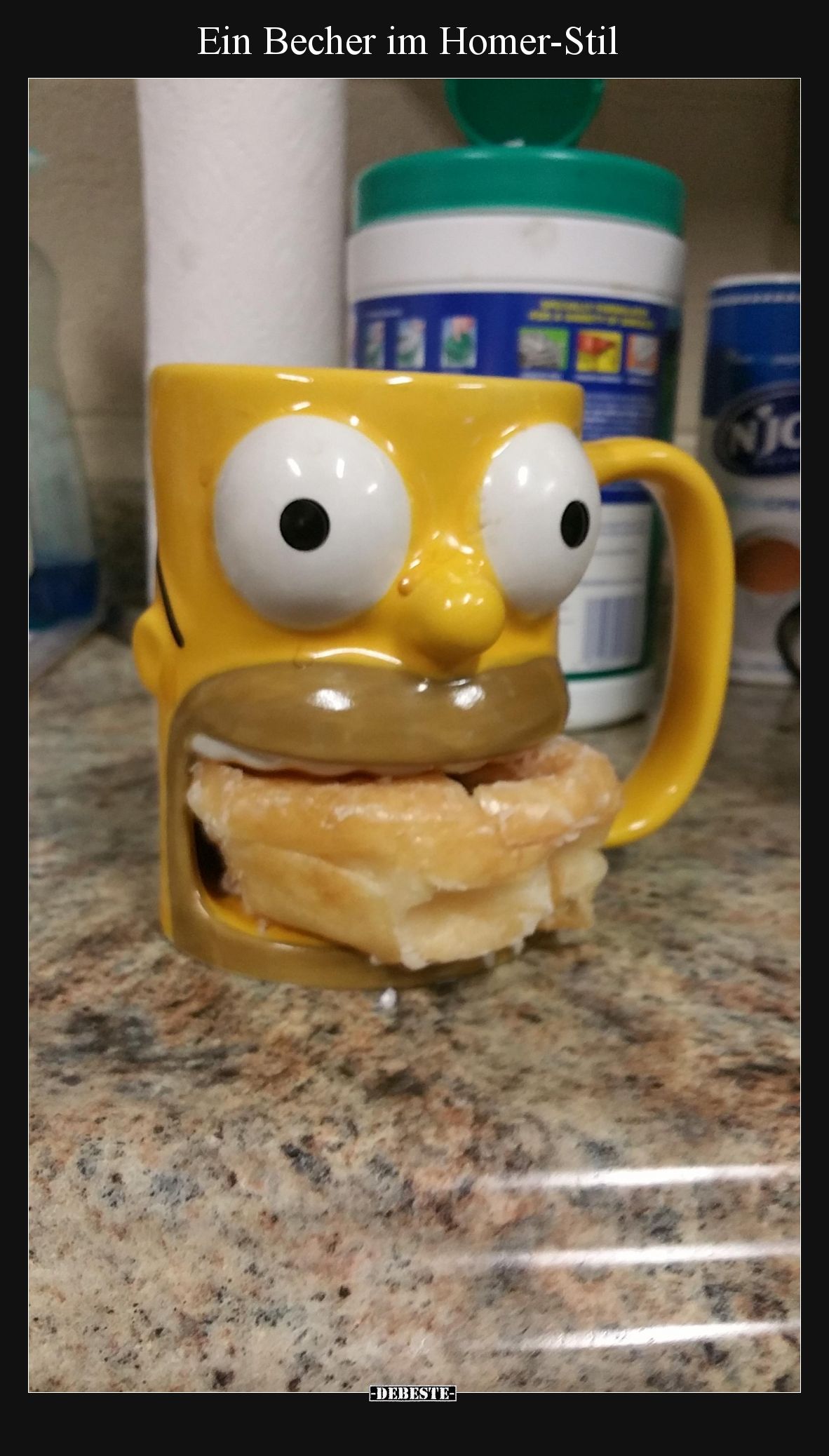 Ein Becher im Homer-Stil