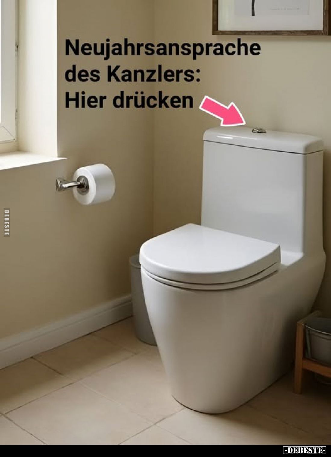 Neujahrsansprache des Kanzlers: Hier drücken