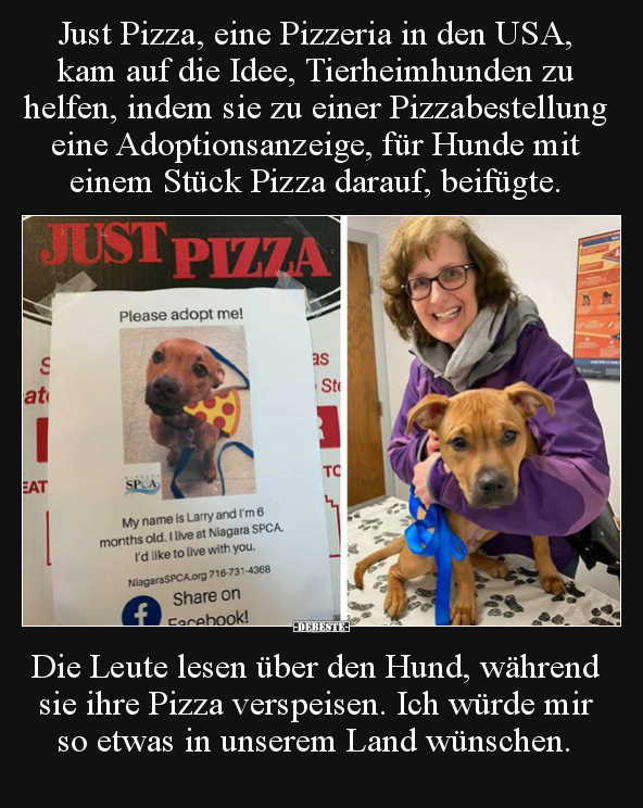 Just Pizza, eine Pizzeria in den USA, kam auf die Idee.. - Lustige Bilder | DEBESTE.de