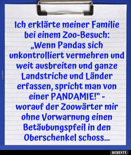 Ich erklärte meiner Familie bei einem Zoo-Besuch.. - Lustige Bilder | DEBESTE.de