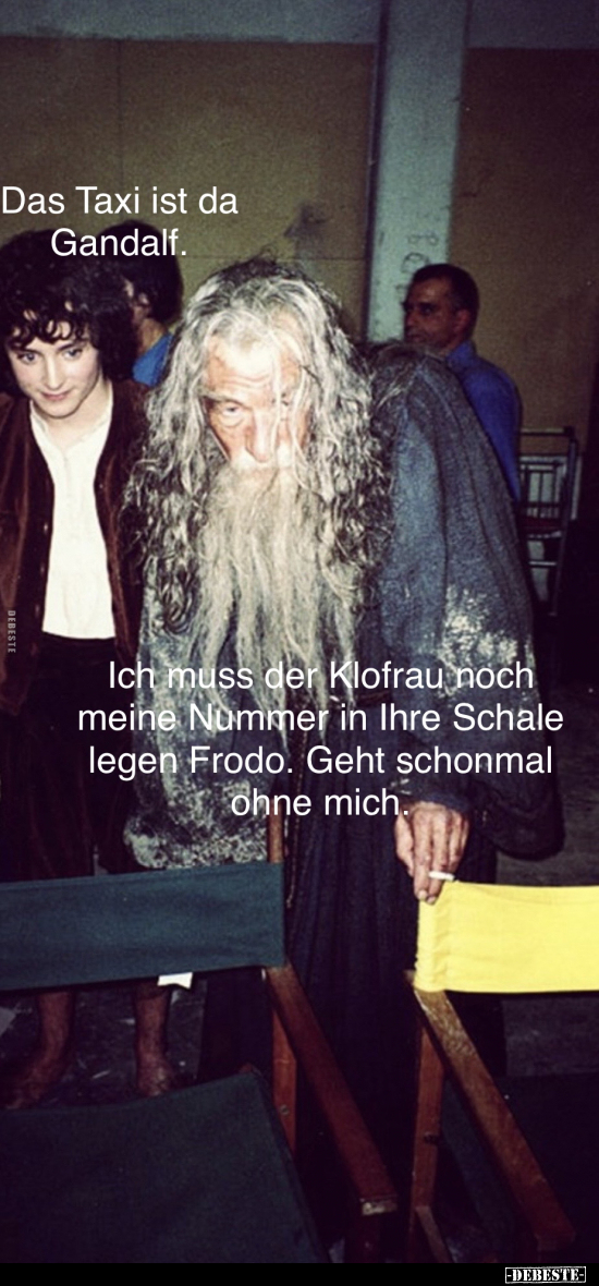 Das Taxi ist da Gandalf.. - Lustige Bilder | DEBESTE.de