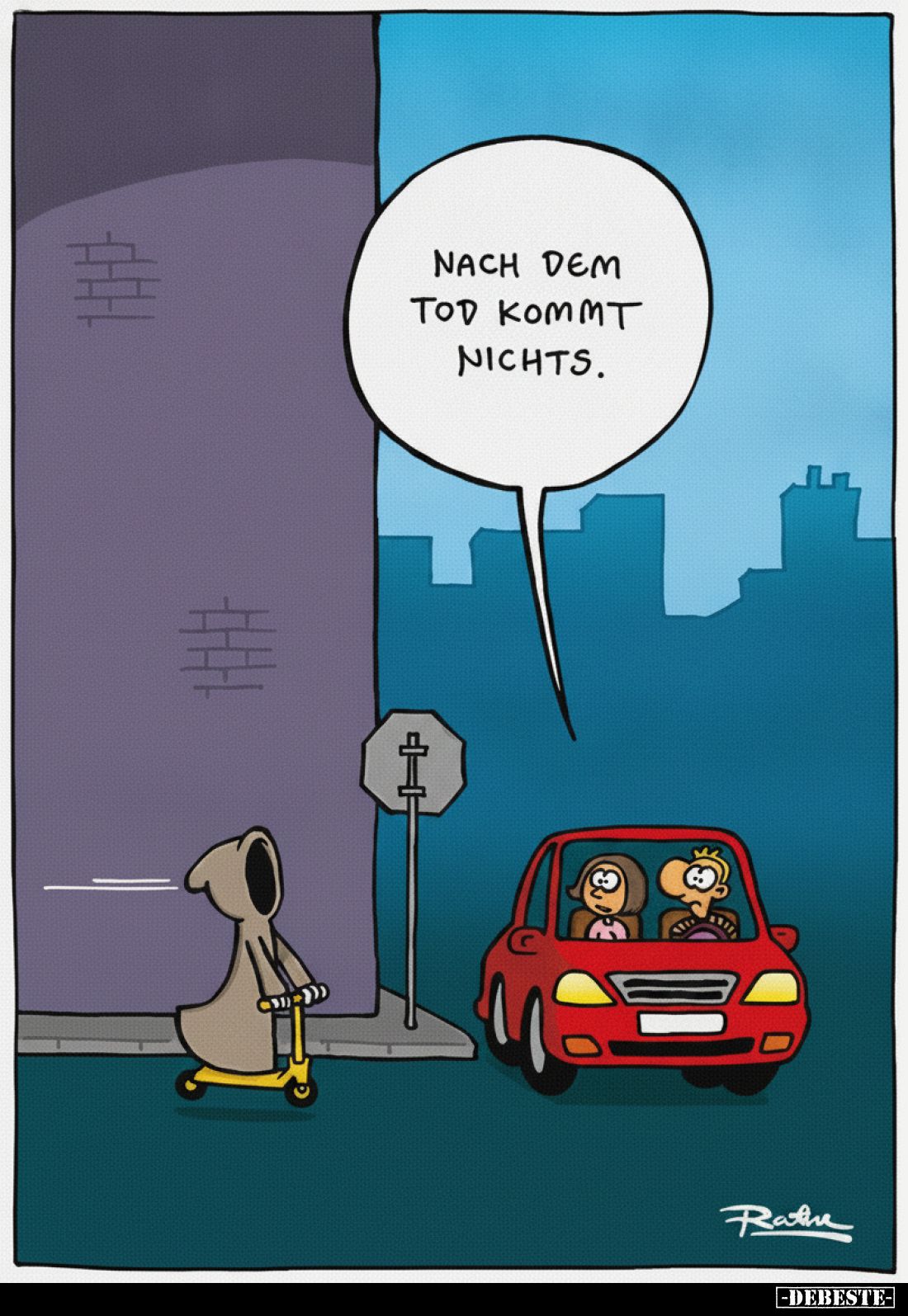 Nach dem Tod kommt nichts.. - Lustige Bilder | DEBESTE.de