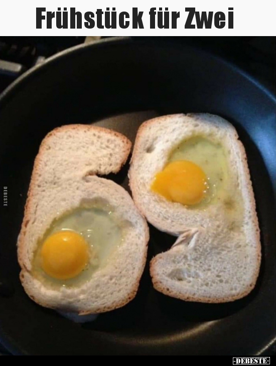 Frühstück für Zwei..
