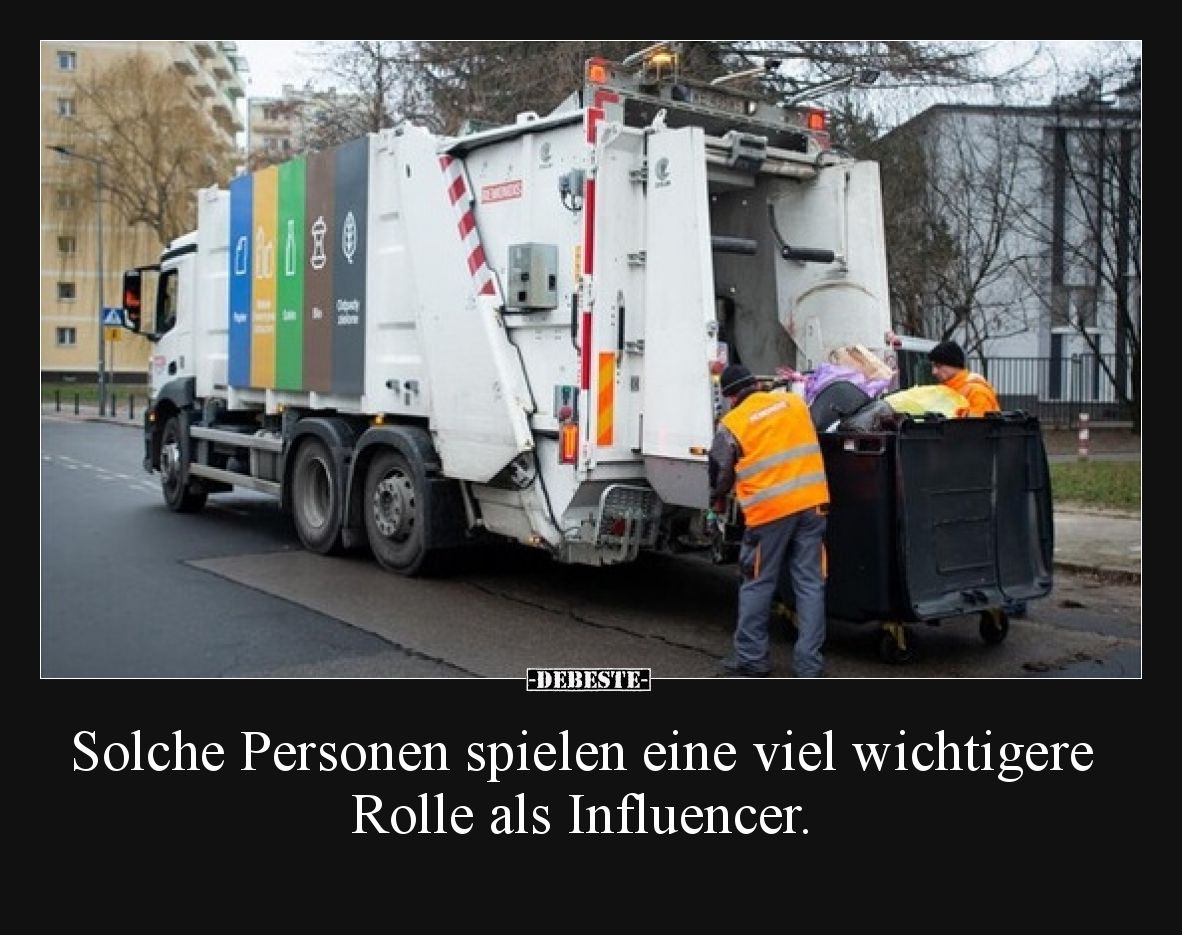 Solche Personen spielen eine viel wichtigere Rolle als.. - Lustige Bilder | DEBESTE.de