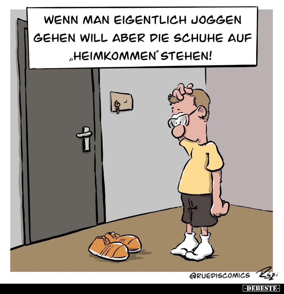 Wenn man eigentlich Joggen gehen will... - Lustige Bilder | DEBESTE.de