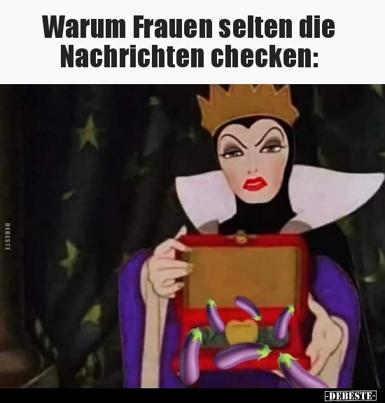 Warum Frauen selten die Nachrichten checken.. - Lustige Bilder | DEBESTE.de