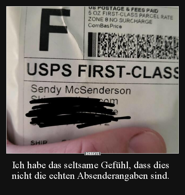 Ich habe das seltsame Gefühl, dass dies nicht die echten.. - Lustige Bilder | DEBESTE.de