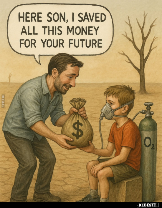 Here son, I saved all this money for your future... - Lustige Bilder | DEBESTE.de