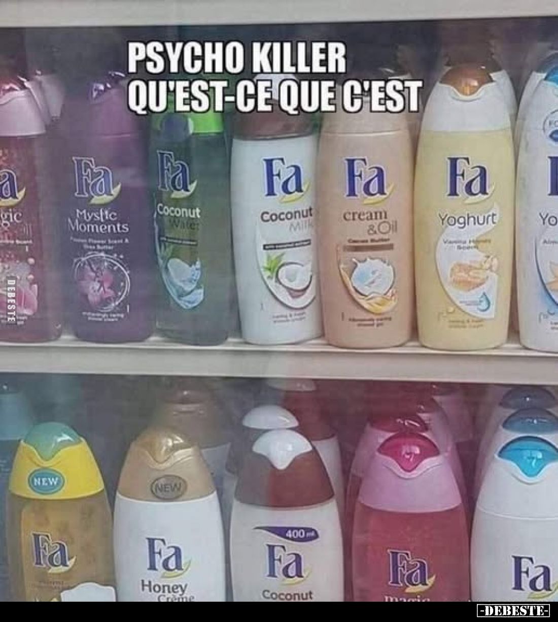 Psycho Killer:
Qu'est-ce Que C'est.