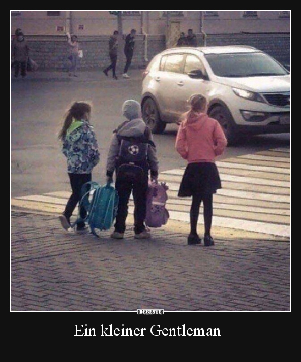 Ein kleiner Gentleman..