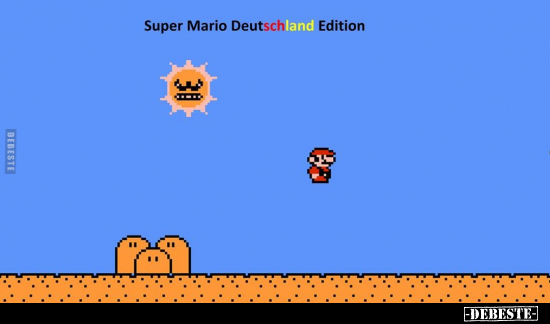 Super Mario Deutschland Edition... - Lustige Bilder | DEBESTE.de