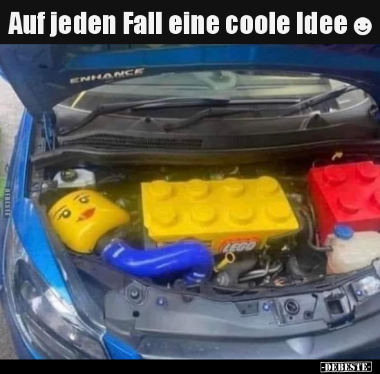 Auf jeden Fall eine coole Idee☻.. - Lustige Bilder | DEBESTE.de