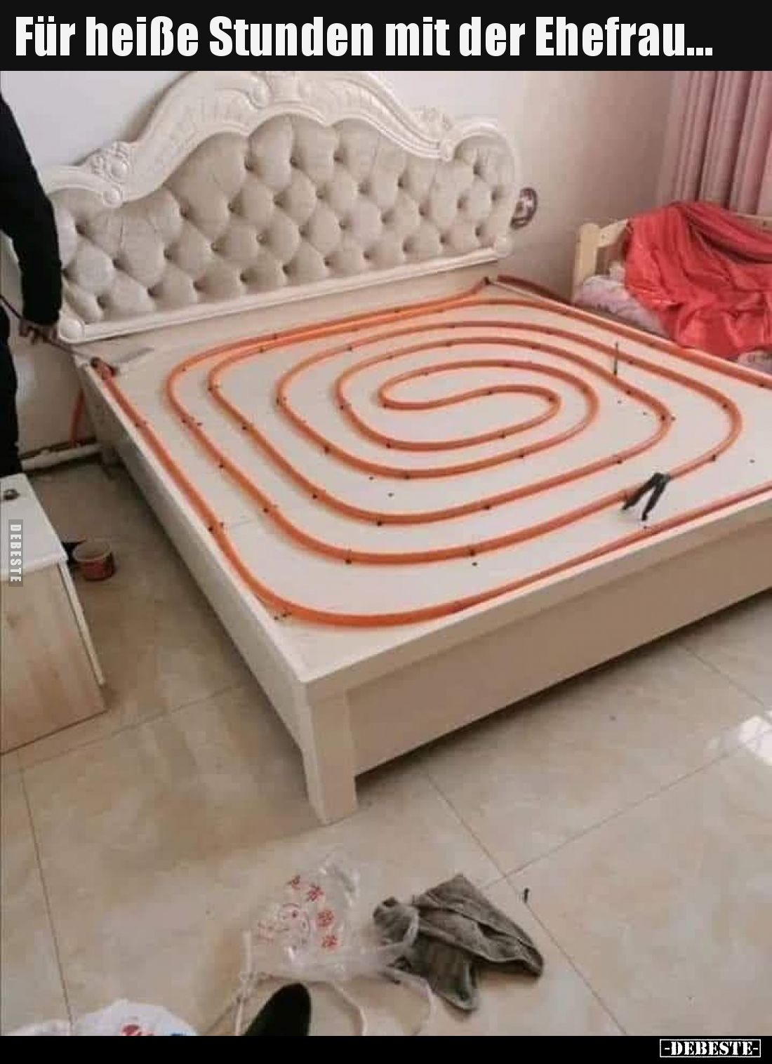 Für heiße Stunden mit der Ehefrau...