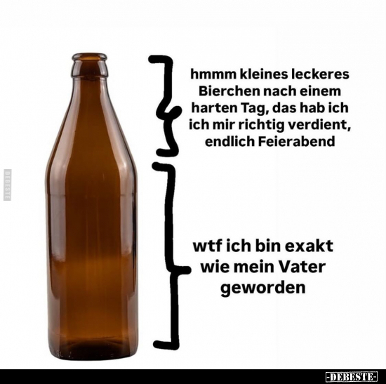 Hmmm kleines leckeres Bierchen.. - Lustige Bilder | DEBESTE.de