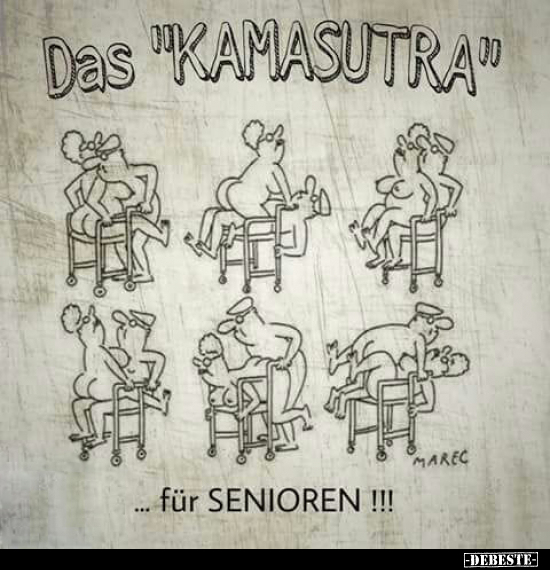 Das "KAMASUTRA" für SENIOREN !!!.. - Lustige Bilder | DEBESTE.de