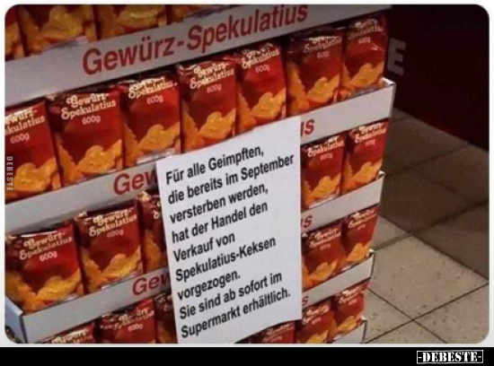 Für alle Geimpften die bereits im September versterben.. - Lustige Bilder | DEBESTE.de