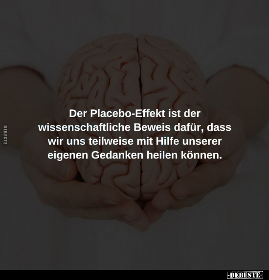 Der Placebo-Effekt.. - Lustige Bilder | DEBESTE.de