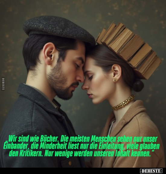 Bücher, Menschen