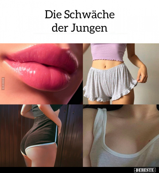 Die Schwäche der Jungen... - Lustige Bilder | DEBESTE.de