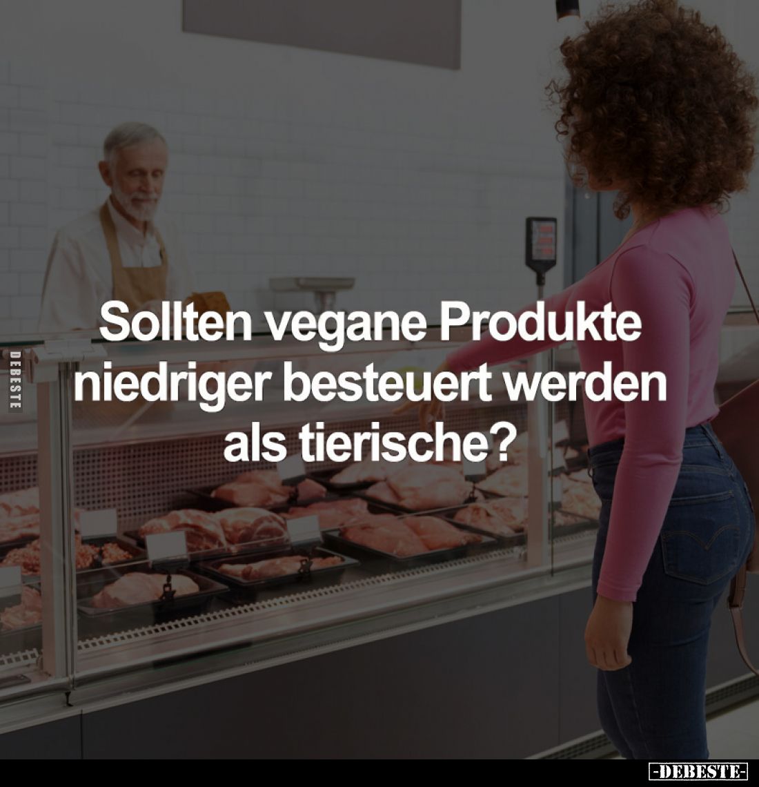 Sollten vegane Produkte niedriger besteuert werden als tierische?