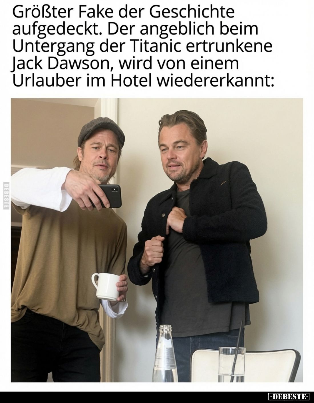 Größter Fake der Geschichte aufgedeckt.
Der angeblich beim Untergang der Titanic ertrunkene Jack Dawson, wird von einem Urla...