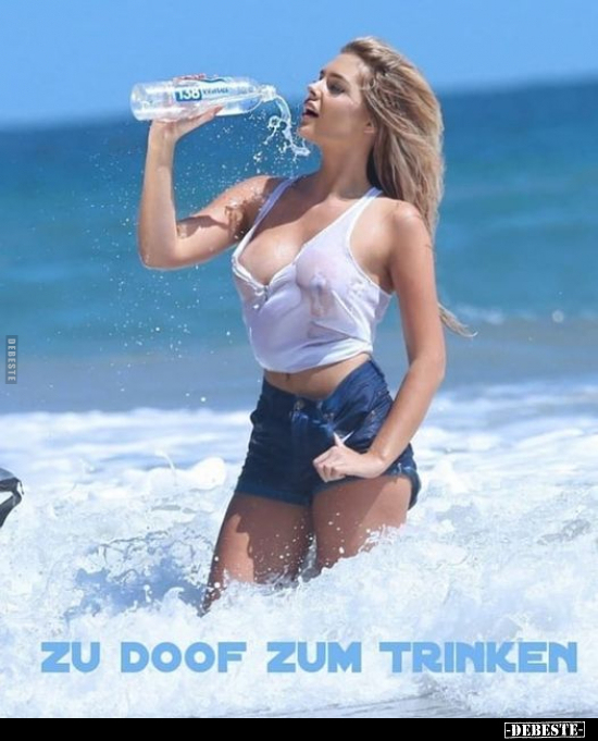 Zu doof zum trinken.. - Lustige Bilder | DEBESTE.de