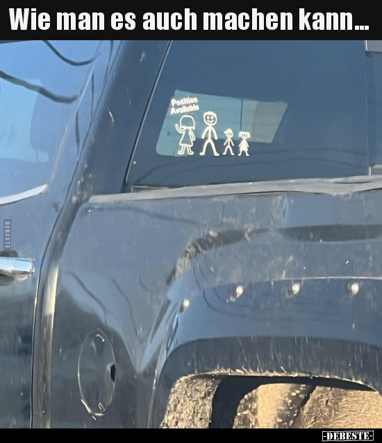 Wie man es auch machen kann...