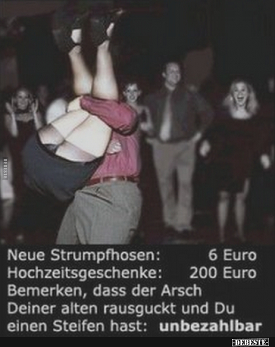 Neue Strumpfhosen: 6 Euro.. - Lustige Bilder | DEBESTE.de
