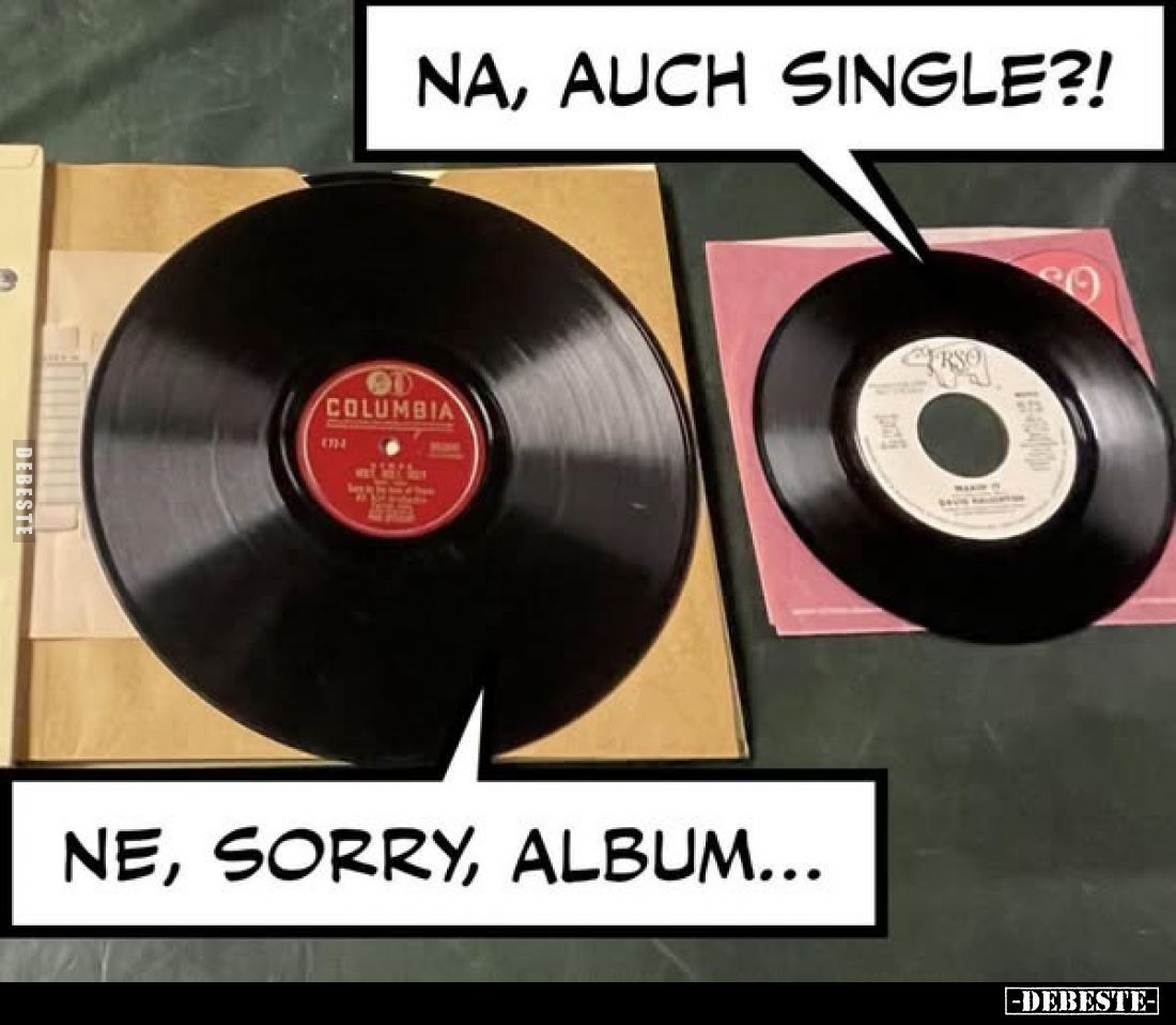 Na, auch Single?!
-
Ne, sorry, Album...