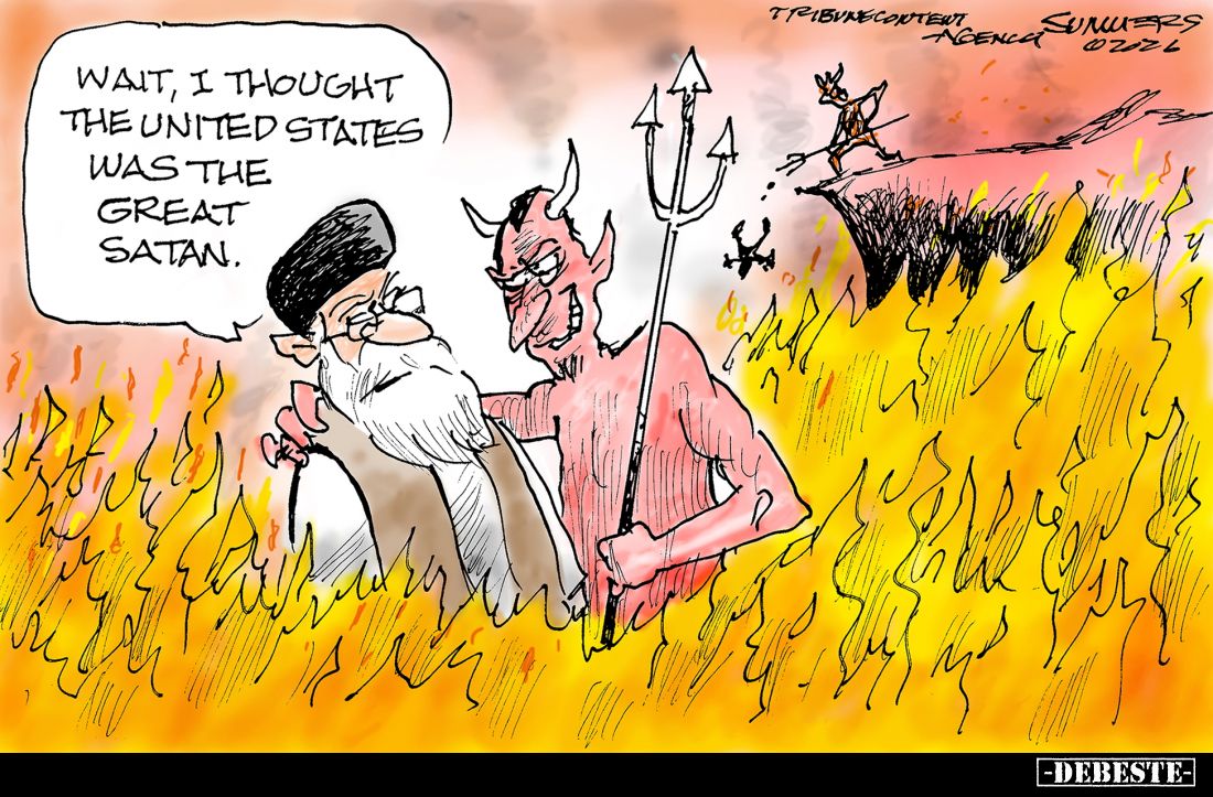 Wait, I thought the United States was the Great Satan.
