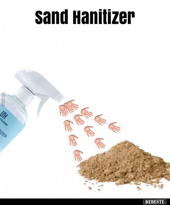 Sand Hanitizer.. - Lustige Bilder | DEBESTE.de