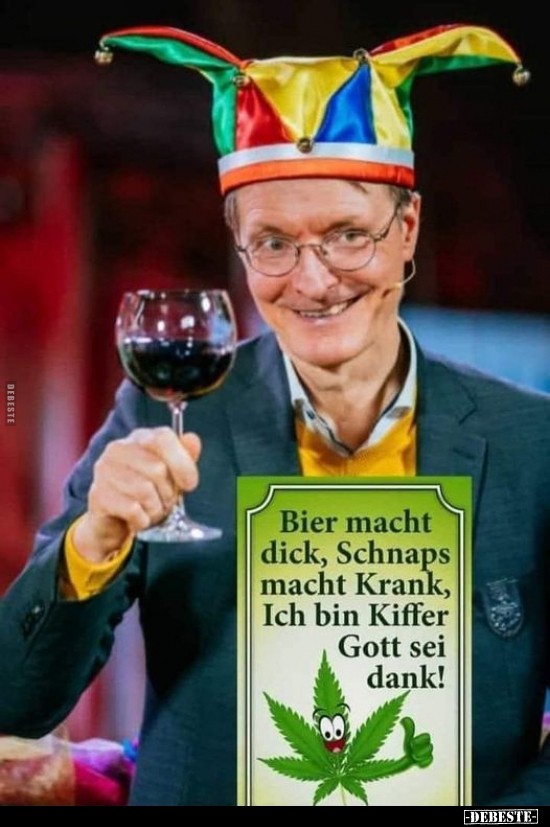 Bier macht dick, Schnaps macht Krank.. - Lustige Bilder | DEBESTE.de
