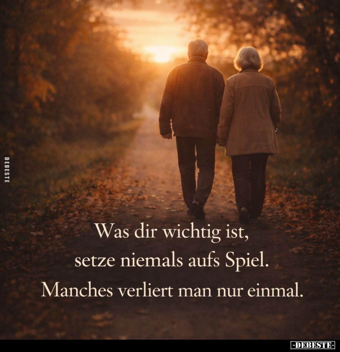 Was dir wichtig ist, setze niemals aufs Spiel... - Lustige Bilder | DEBESTE.de