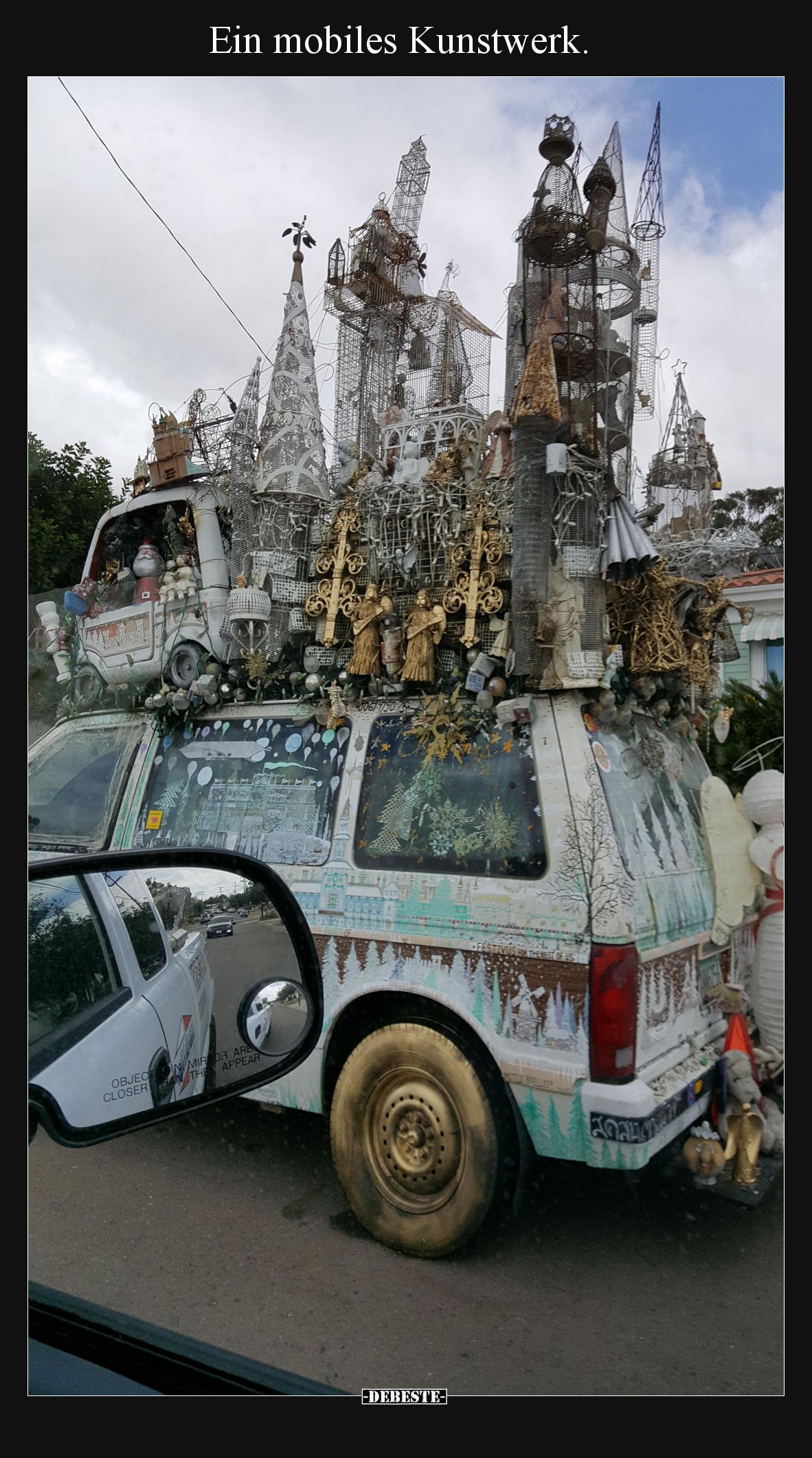 Ein mobiles Kunstwerk.