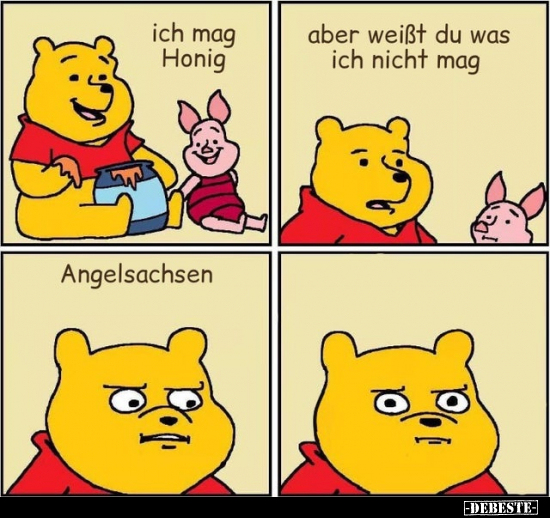 Ich mag Honig..