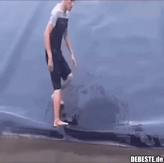 Das hat er nicht erwartet..