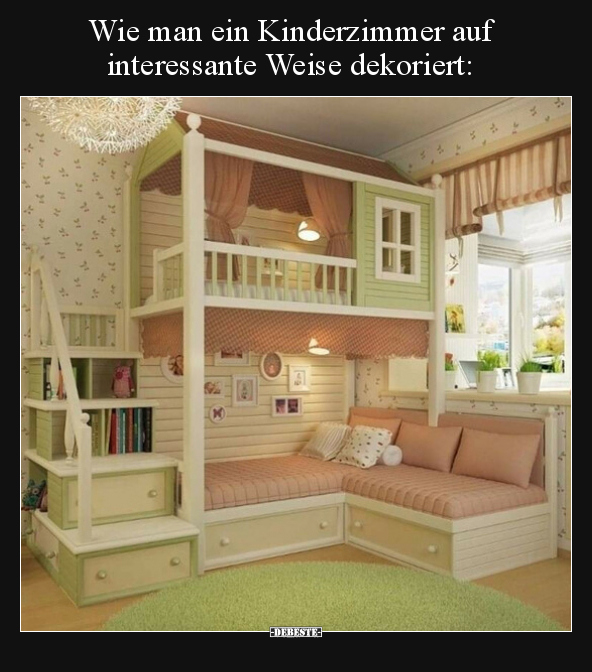 Wie man ein Kinderzimmer auf interessante Weise.. - Lustige Bilder | DEBESTE.de