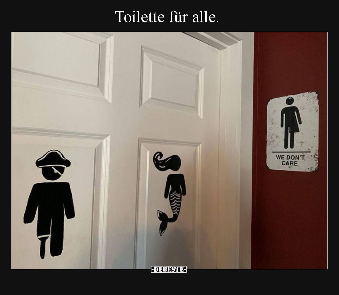 Toilette für alle... - Lustige Bilder | DEBESTE.de