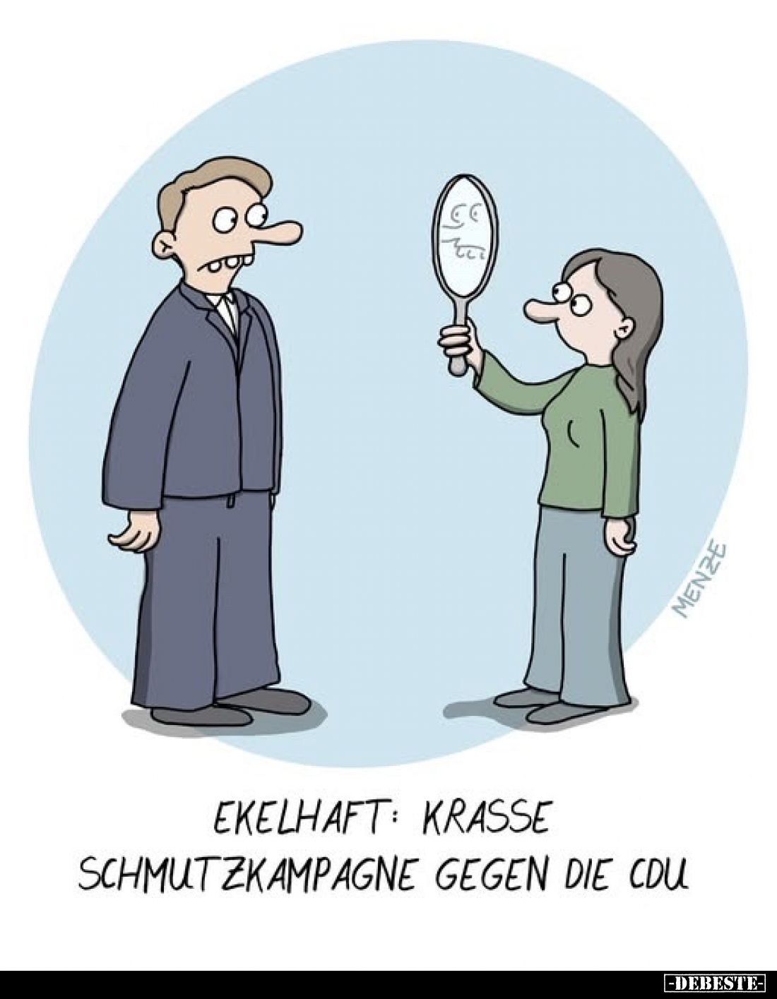 Ekelhaft: krasse Schmutzkampagne gegen die CDU