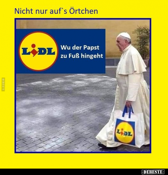 Nicht nur auf's Örtchen..