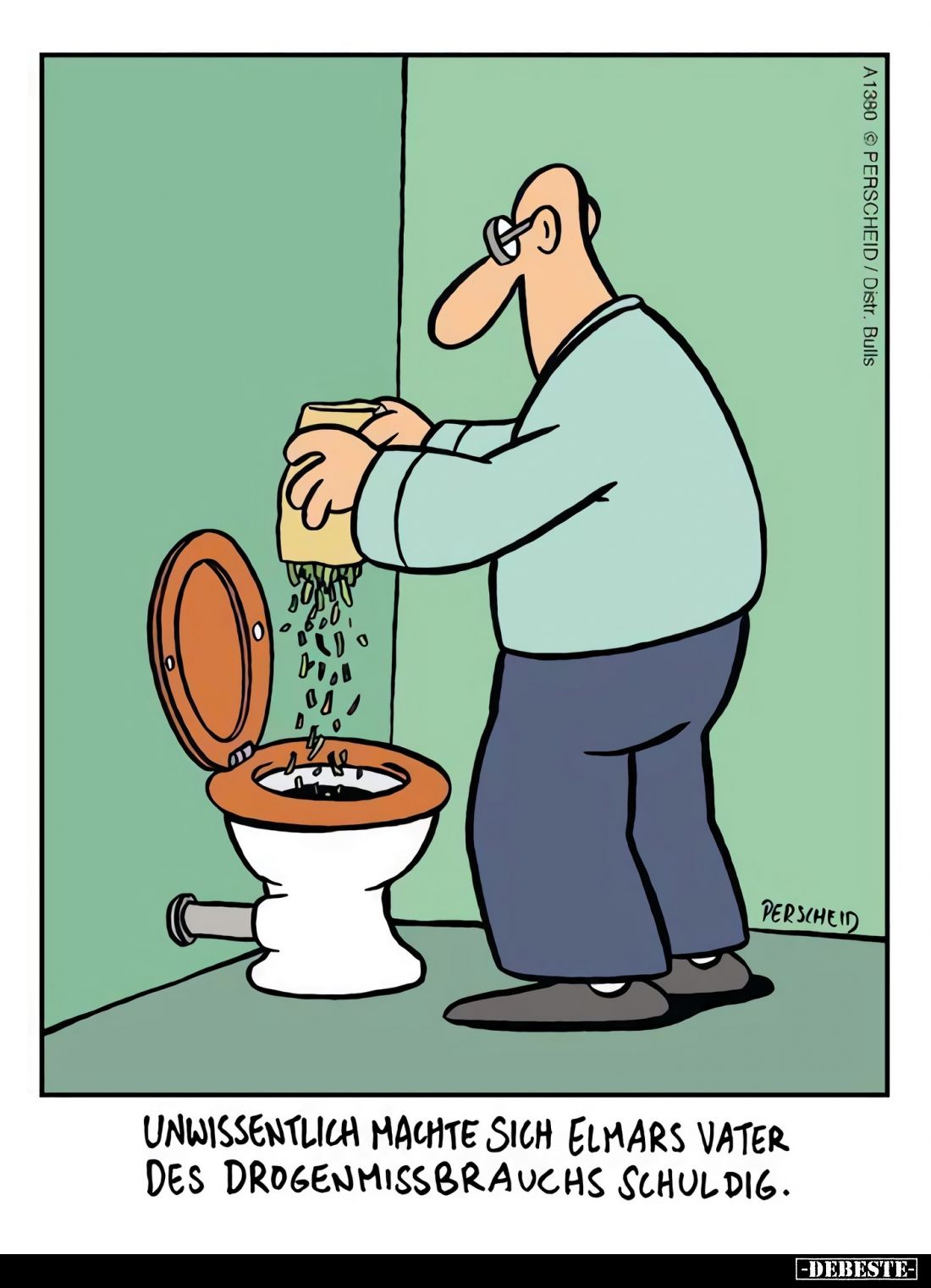 Unwissentlich machte sich Elmars Vater des Drogenmissbrauchs schuldig.