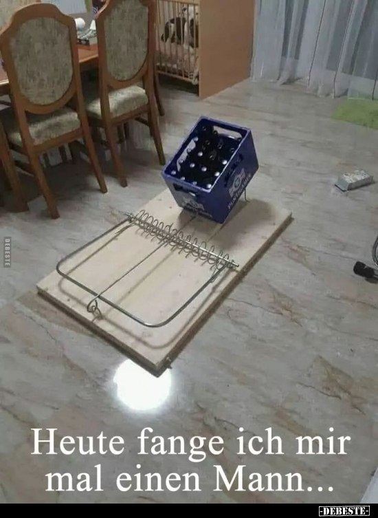 Heute fange ich mir mal einen Mann... | Lustige Bilder ...