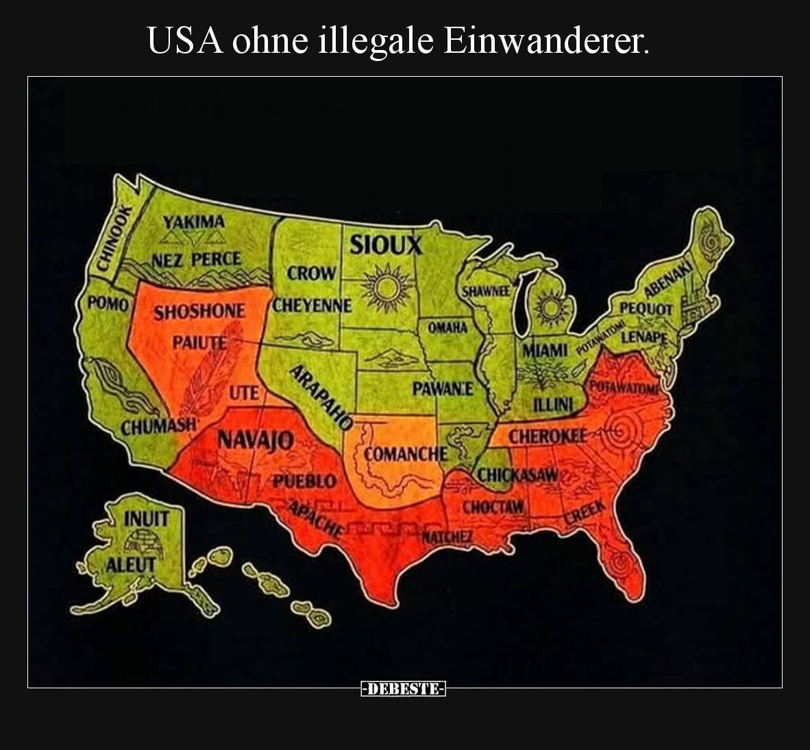 USA ohne illegale Einwanderer.