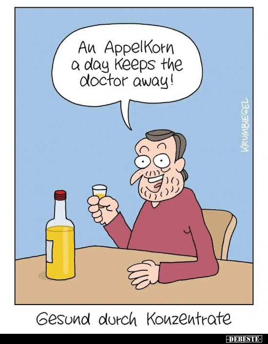 An AppelKorn a day Keeps the doctor away!.. - Lustige Bilder | DEBESTE.de
