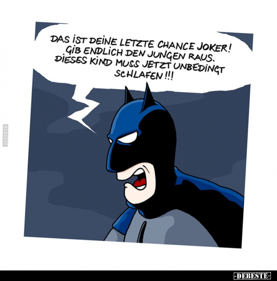 Das ist deine letzte Chance Joker!.. - Lustige Bilder | DEBESTE.de